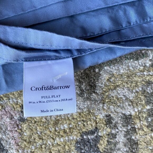 Croft & Borrow Flat Top Bed Sheet - Picture 4 of 6